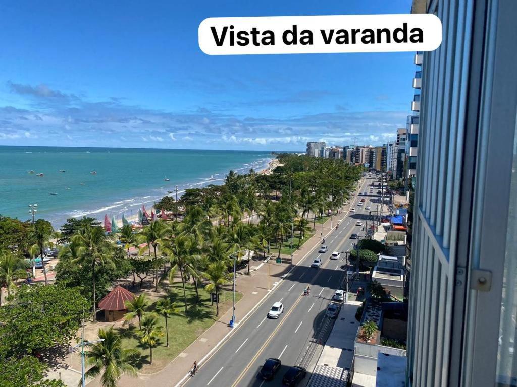 Maceió Exclusividade Com Vista Incrivel A Beira-Mar Na Praia De Pajucara Dois Quartos - Apto 901 מראה חיצוני תמונה
