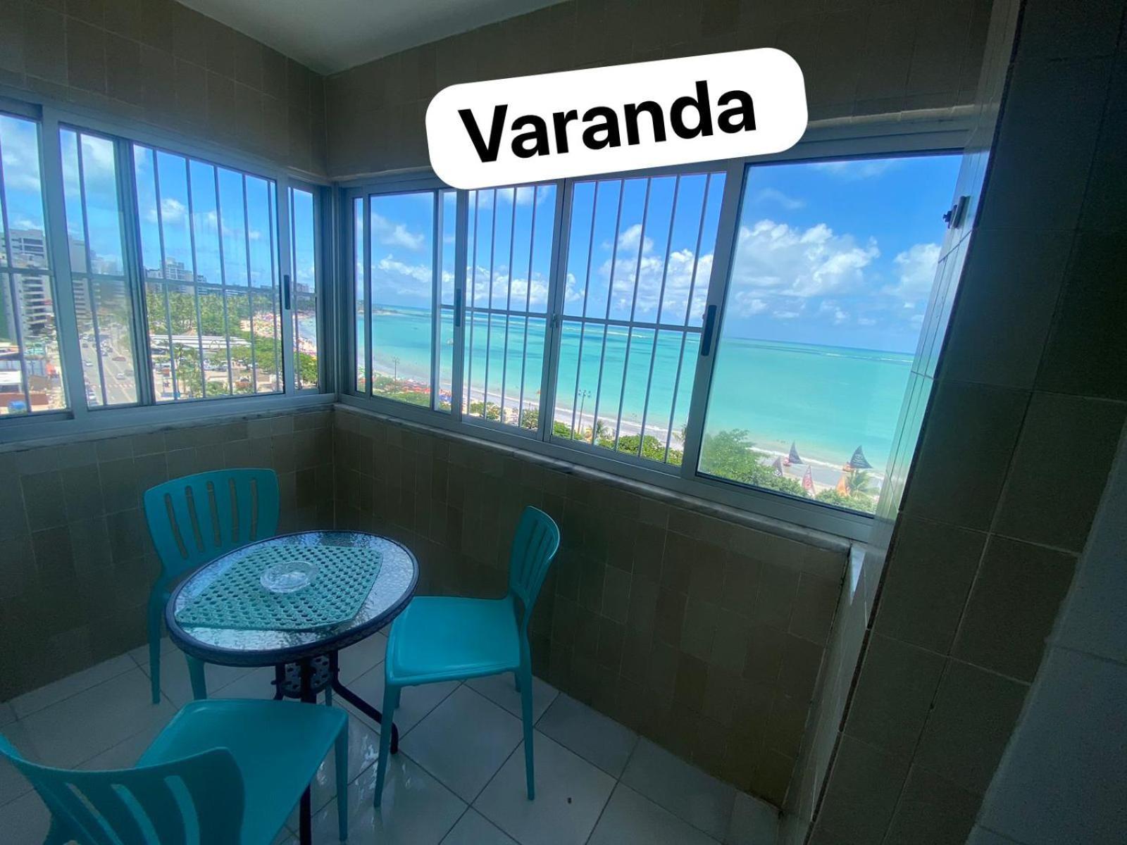 Maceió Exclusividade Com Vista Incrivel A Beira-Mar Na Praia De Pajucara Dois Quartos - Apto 901 מראה חיצוני תמונה