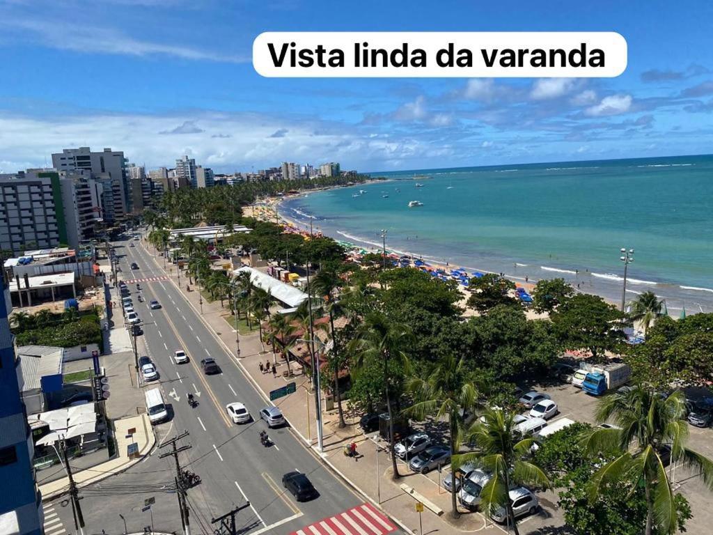 Maceió Exclusividade Com Vista Incrivel A Beira-Mar Na Praia De Pajucara Dois Quartos - Apto 901 מראה חיצוני תמונה