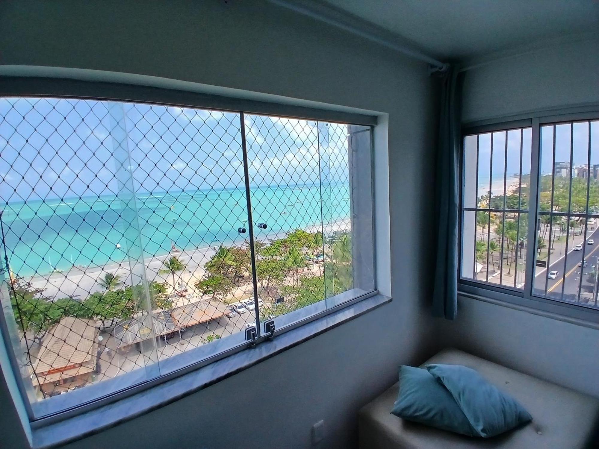 Maceió Exclusividade Com Vista Incrivel A Beira-Mar Na Praia De Pajucara Dois Quartos - Apto 901 מראה חיצוני תמונה